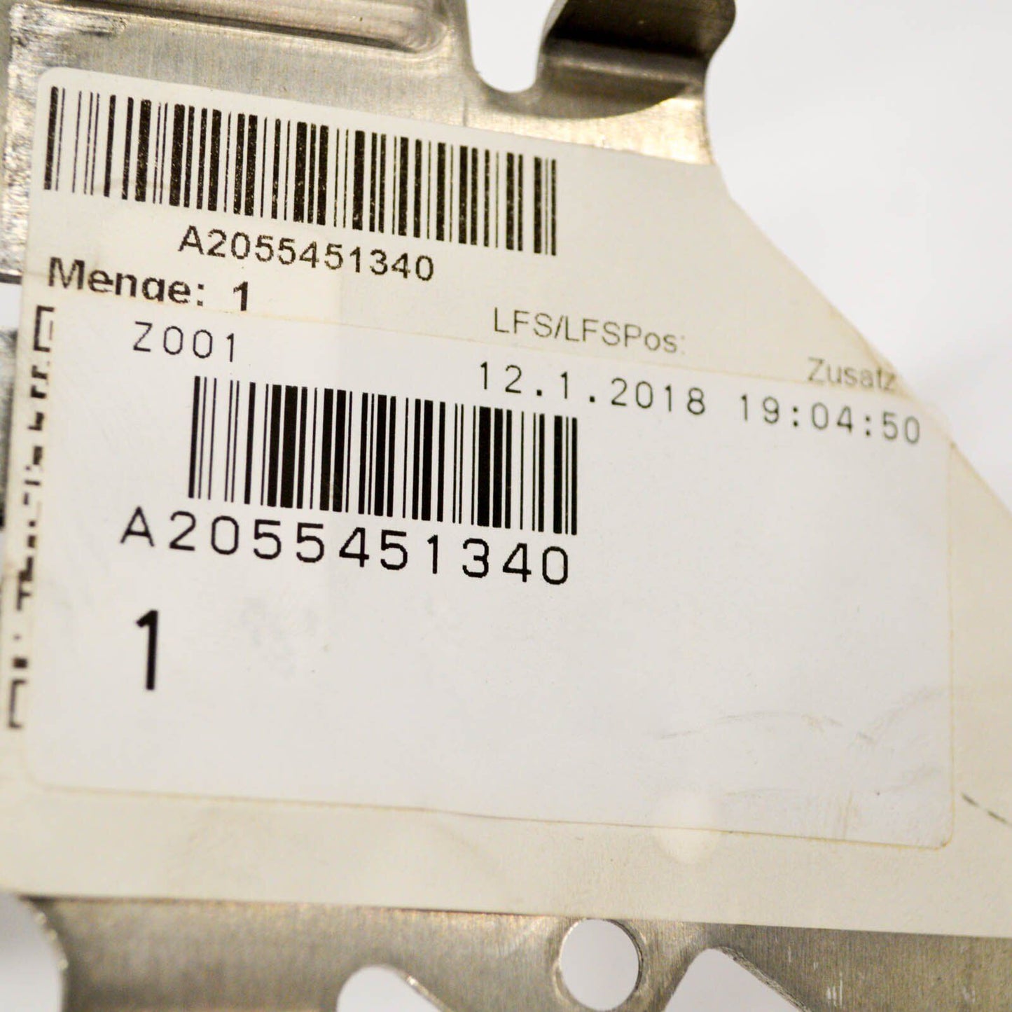 NEW MB C W205 ELECTRICAL MODULE BRACKET A2055451340 ORIGINAL