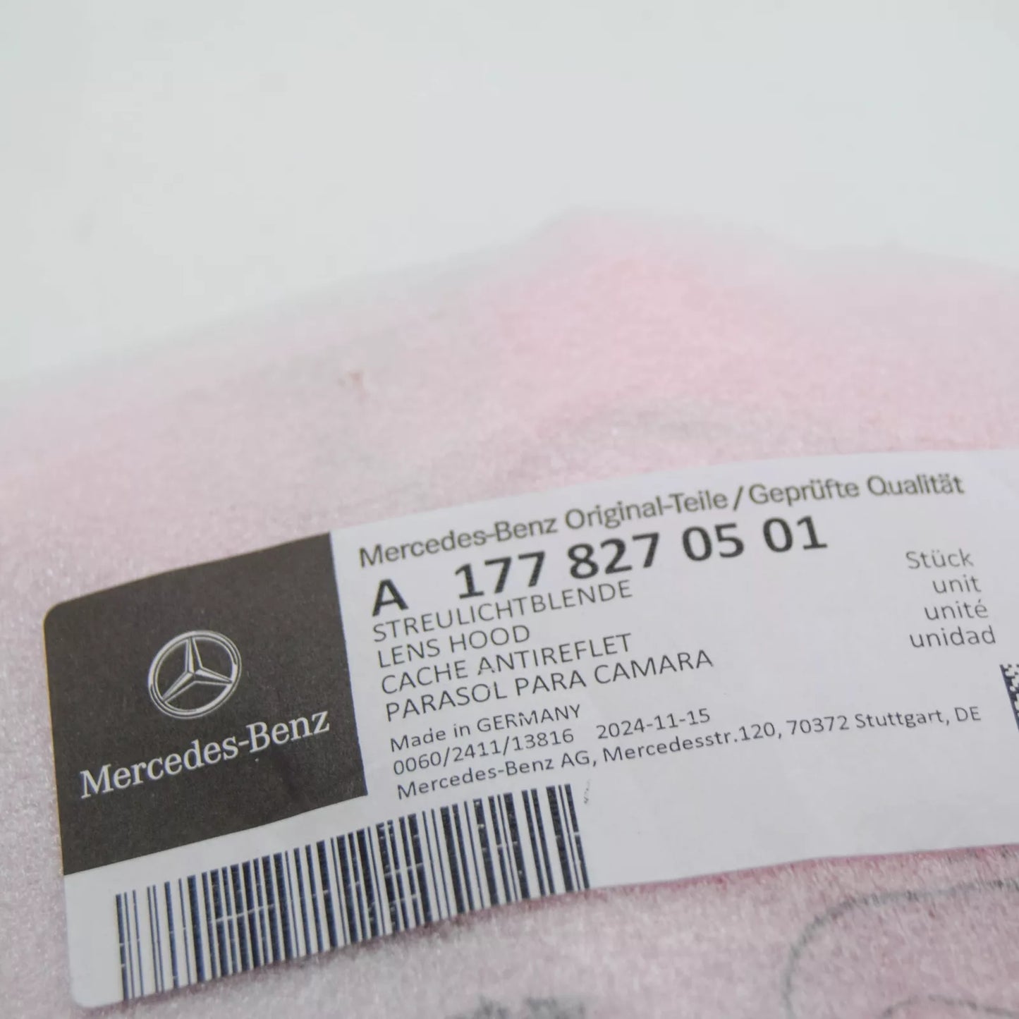 NEW MERCEDES-BENZ GLA H247 FRONT WINDSHIELD LENS HOOD A1778270501 ORIGINAL