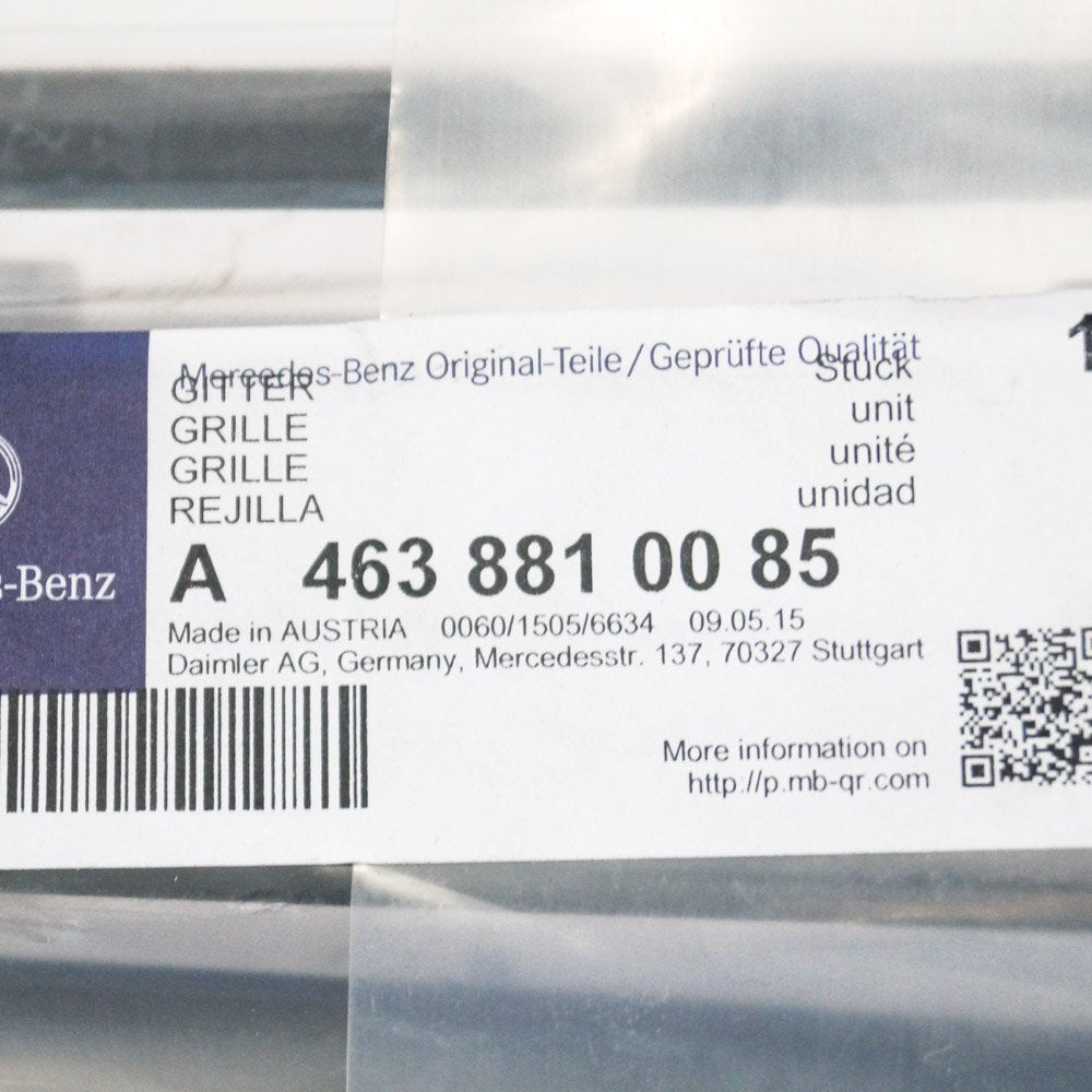 NEW MERCEDES BENZ G CLASS W463 LEFT AIR VENT GRILLE A4638810085 ORIGINAL