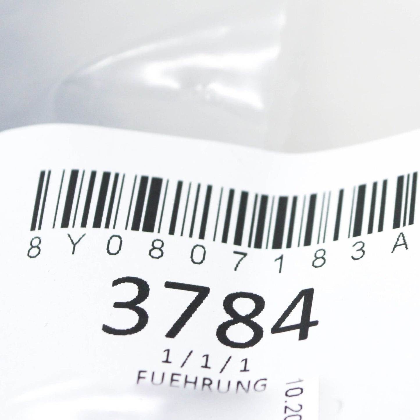 NEW AUDI A3 8Y FRONT BUMPER CARRIER LEFT GUIDE 8Y0807183A ORIGINAL