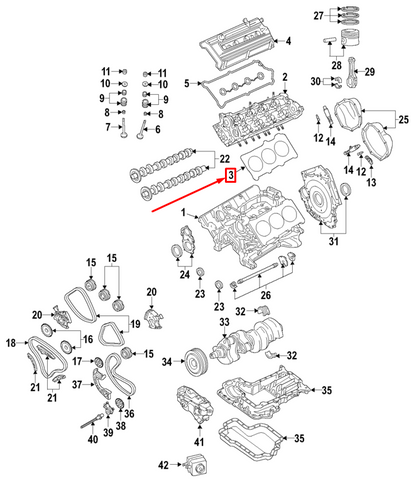 NEW AUDI A6 AVANT C7 RIGHT CYLINDER HEAD GASKET CYLINDER 1-3 06E103148AS