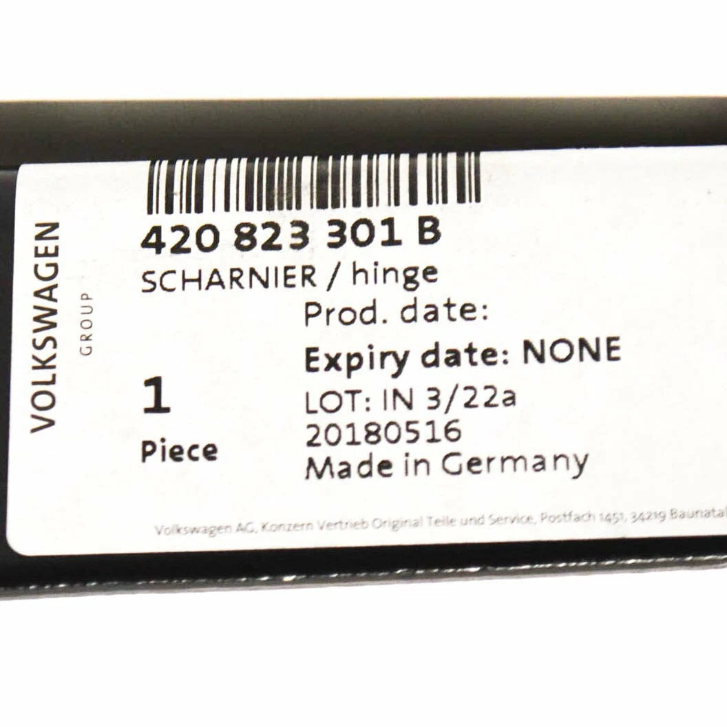 NEW AUDI R8 42 FRONT BONNET LEFT SIDE HINGE 420823301B 2015