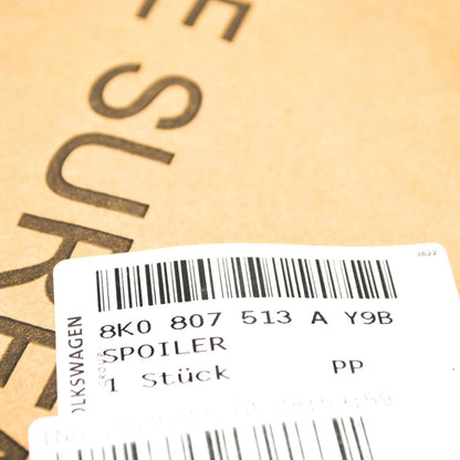 NEW AUDI A4 B8 FRONT LOWER LIP SPOILER 8K0807513AY9B ORIGINAL