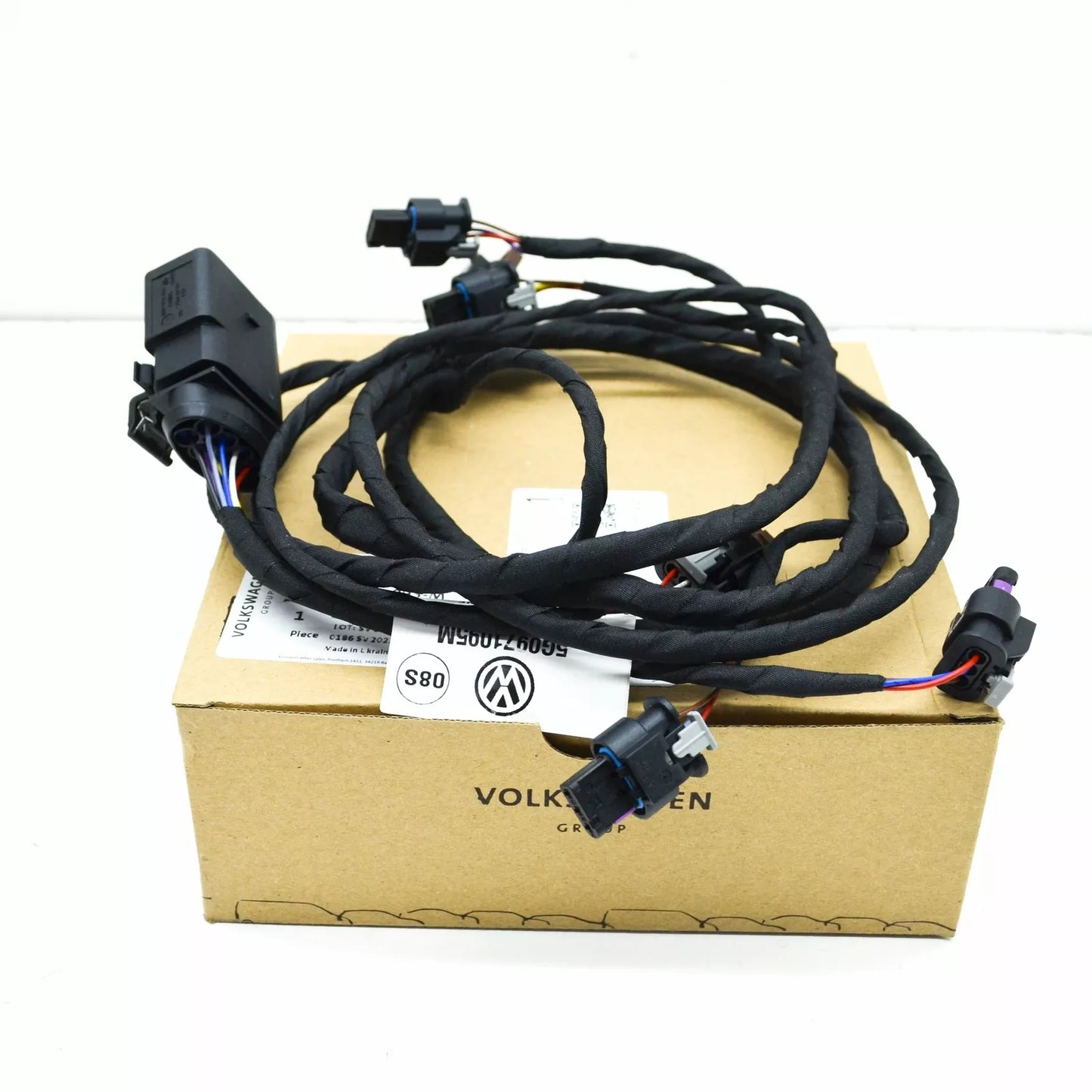 NEW VOLKSWAGEN GOLF MK7 FRONT PDC PARKING AID WIRING HARNESS 5G0971095M