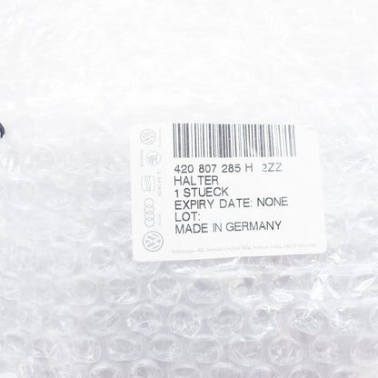 NEW AUDI R8 42 FRONT BUMPER LICENSE PLATE HOLDER 420807285H2ZZ 2015 ORIGINAL