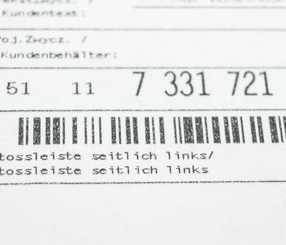 NEW BMW 5 GT F07 FRONT BUMPER LEFT PROTECTIVE STRIP LUXURY 51117331721 ORIGINAL