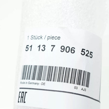 NEW BMW 6 M6 E63 LEFT WING FENDER M6 BADGE 51137906525 7906525 OEM