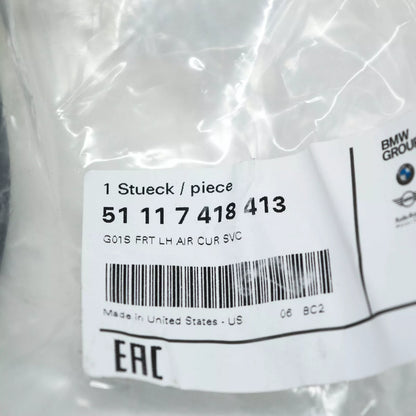 NEW BMW X3 G01 LEFT AIR CURTAIN 51117418413 7418413 ORIGINAL