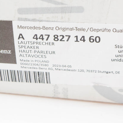 NEW MERCEDES-BENZ VITO W447 REAR SIDE PANELING SPEAKER A4478271460 ORIGINAL