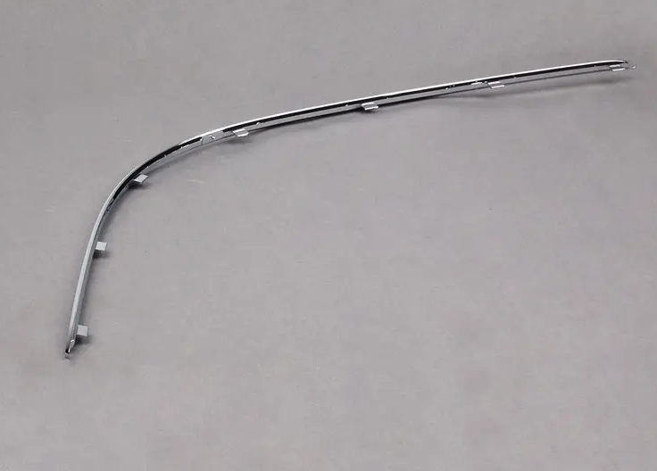 NEW MERCEDES-BENZ C CL203 FRONT LEFT BUMPER MOULDING A2038858121 ORIGINAL