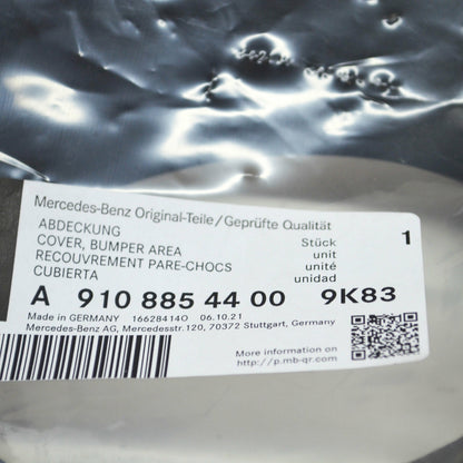 NEW MB SPRINTER 910 FRONT BUMPER RIGHT FOG LIGHT TRIM A91088544009K83 ORIGINAL