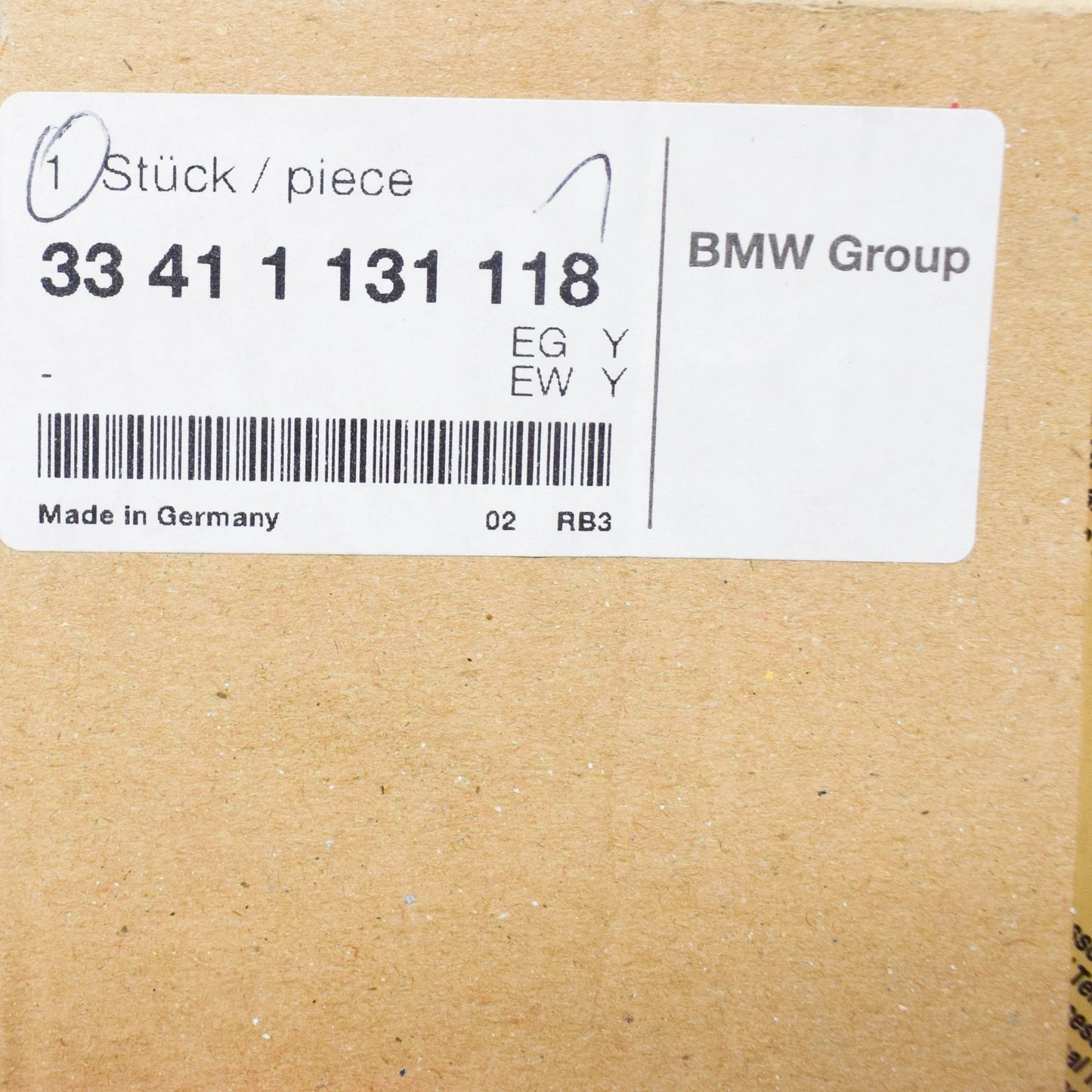 NEW BMW 3 E30 REAR AXLE DRIVE FLANGE 33411131118 1131118 ORIGINAL