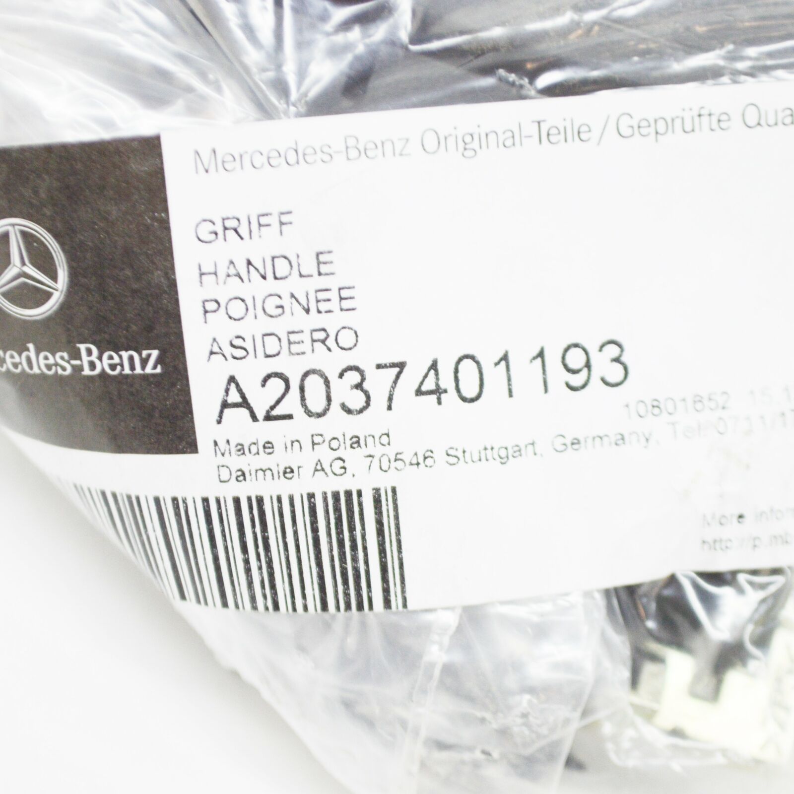 NEW MERCEDES-BENZ C T-MODEL S203 REAR PANEL DOOR HANDLE A2037401193 ORIGINAL