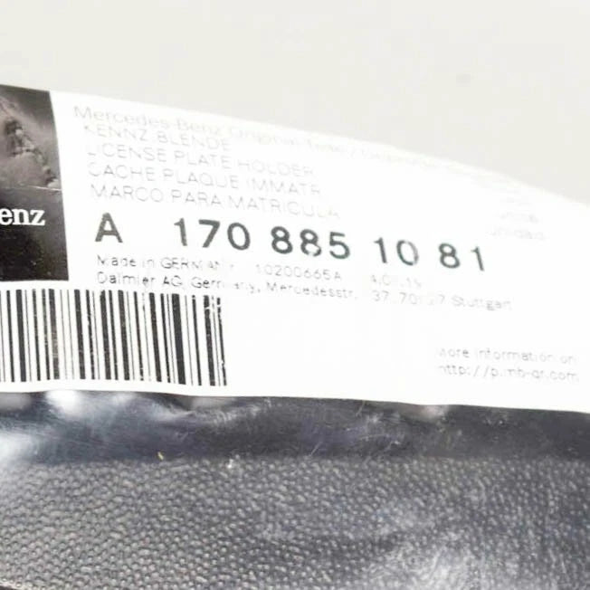 NEW MERCEDES-BENZ SLK R170 LICENSE BRACKET A1708851081