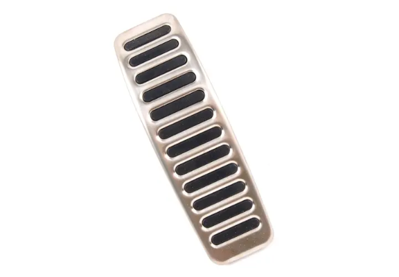 NEW VOLKSWAGEN TOUAREG 7L STAINLESS THROTTLE PEDAL COVER CAP 7L6721647A ORIGINAL