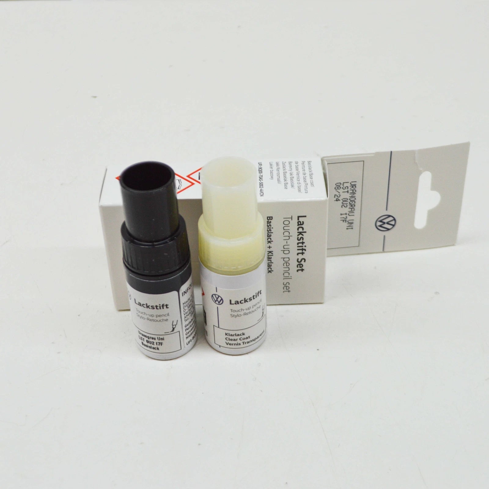 NEW VOLKSWAGEN AUDI URANO GREY TOUCH UP PAINT SET LST0U2I7F ORIGINAL