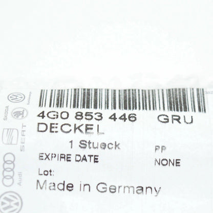 NEW AUDI A6 AVANT C7 END CAP SOCKET JACK RIGHT 4G0853446GRU ORIGINAL