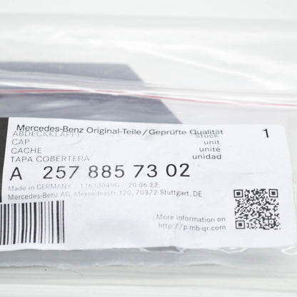 NEW MB CLS C257 REAR BUMPER TOW HOOK LOWER EYE COVER A2578857302 ORIGINAL