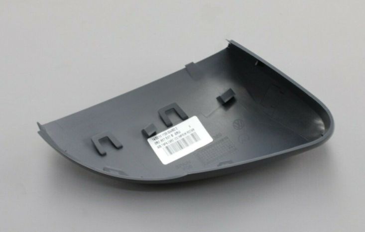 NEW VOLKSWAGEN POLO 6R FRONT LEFT DOOR MIRROR LEFT COVER 6R0857537BGRU ORIGINAL