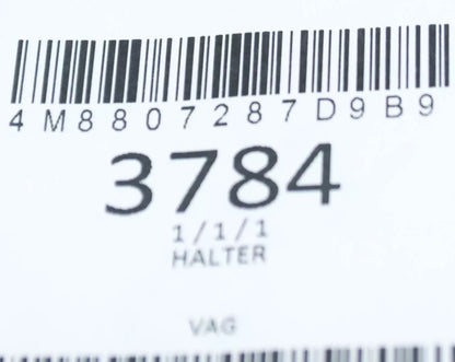 NEW AUDI Q8 4MN FRONT BUMPER LICENSE NUMBER HOLDER 4M8807287D9B9 ORIGINAL