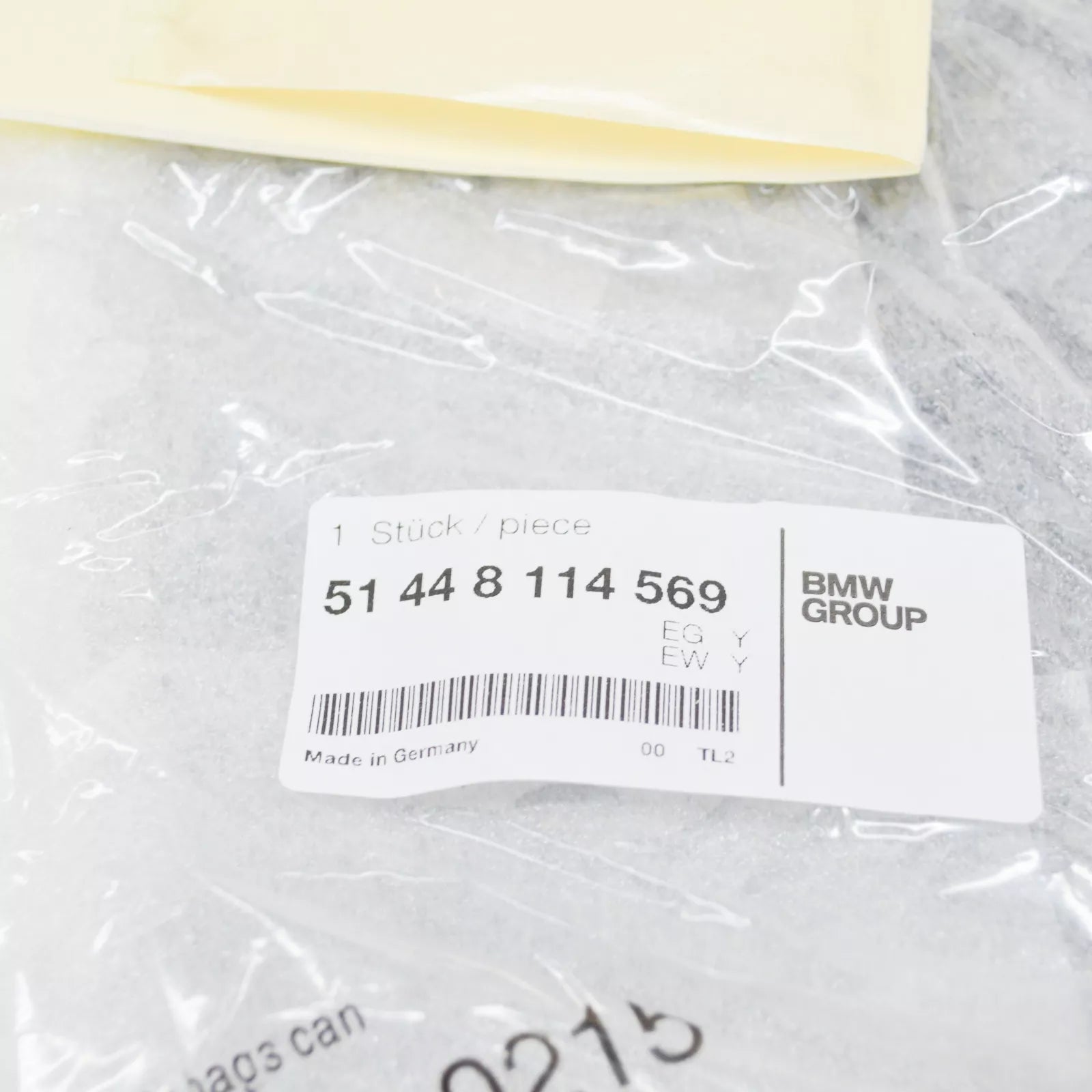 NEW BMW 7 E32 SLIDING ROOD MOTOR COVER 51448114569 8114569 ORIGINAL