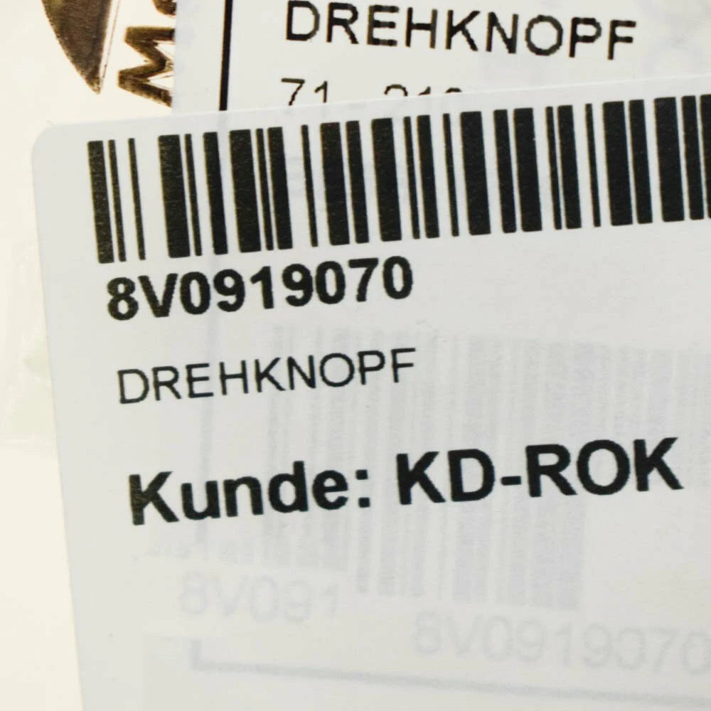 NEW AUDI A3 8V CONSOLE KNOB SWITCH 8V0919070