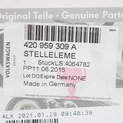 NEW AUDI R8 42 FRONT ACTUATOR THROTTLE CONTROL ELEMENT 420959309A