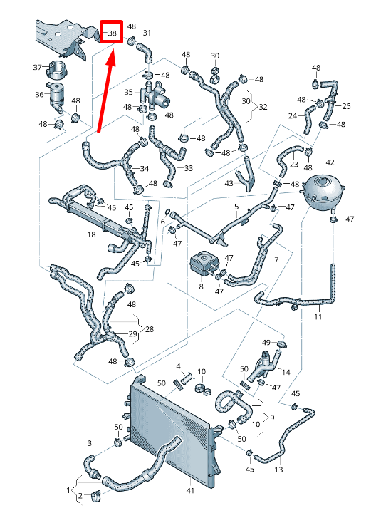 new vw transporter vi t6 sfd,sfe vacuum valve bracket 7e0906279e original