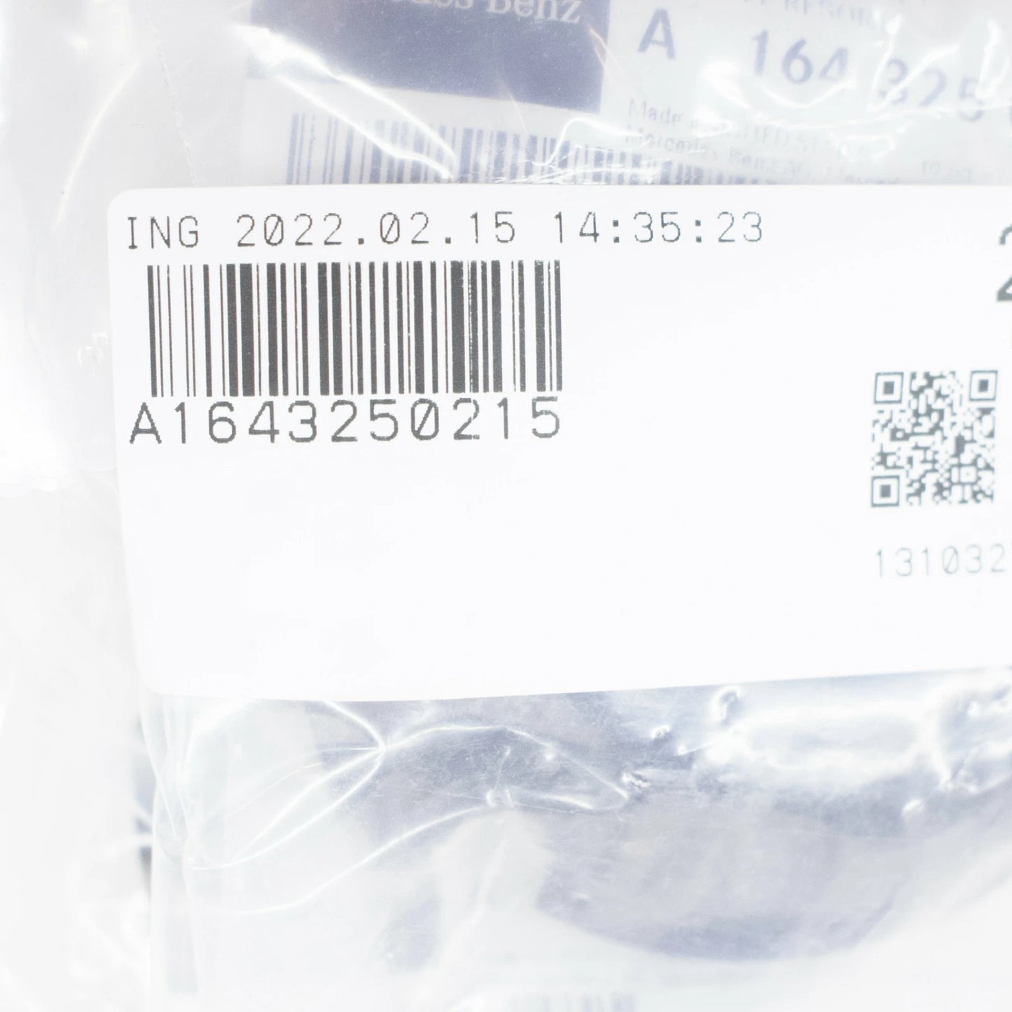 NEW MERCEDES-BENZ ML W164 REAR LOWER SPRING SEAT A1643250215 ORIGINAL