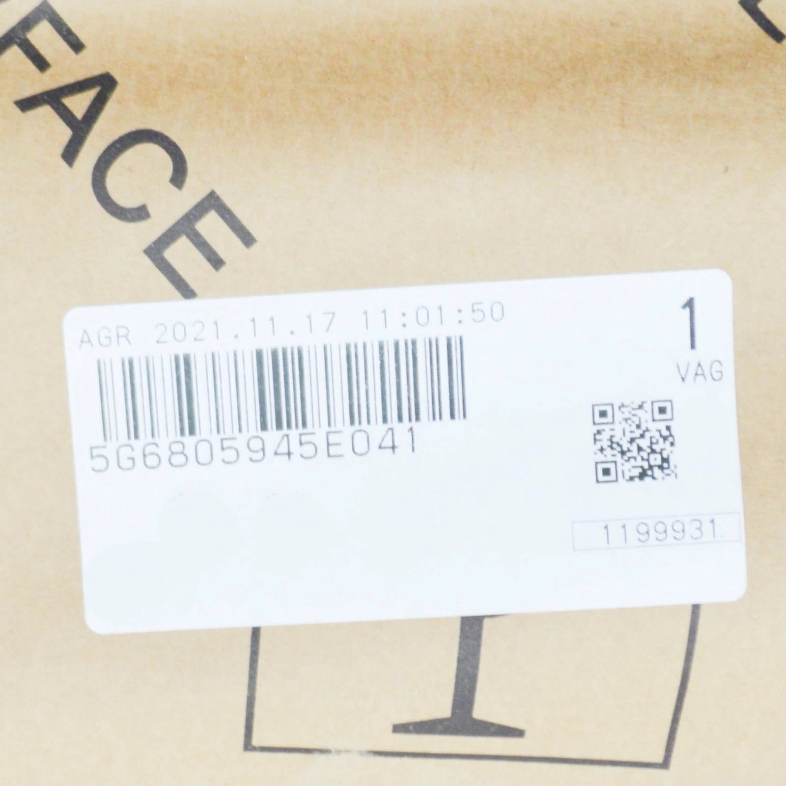 NEW VOLKSWAGEN GOLF MK7 REAR LID LEFT SPOILER 5G6805945E041