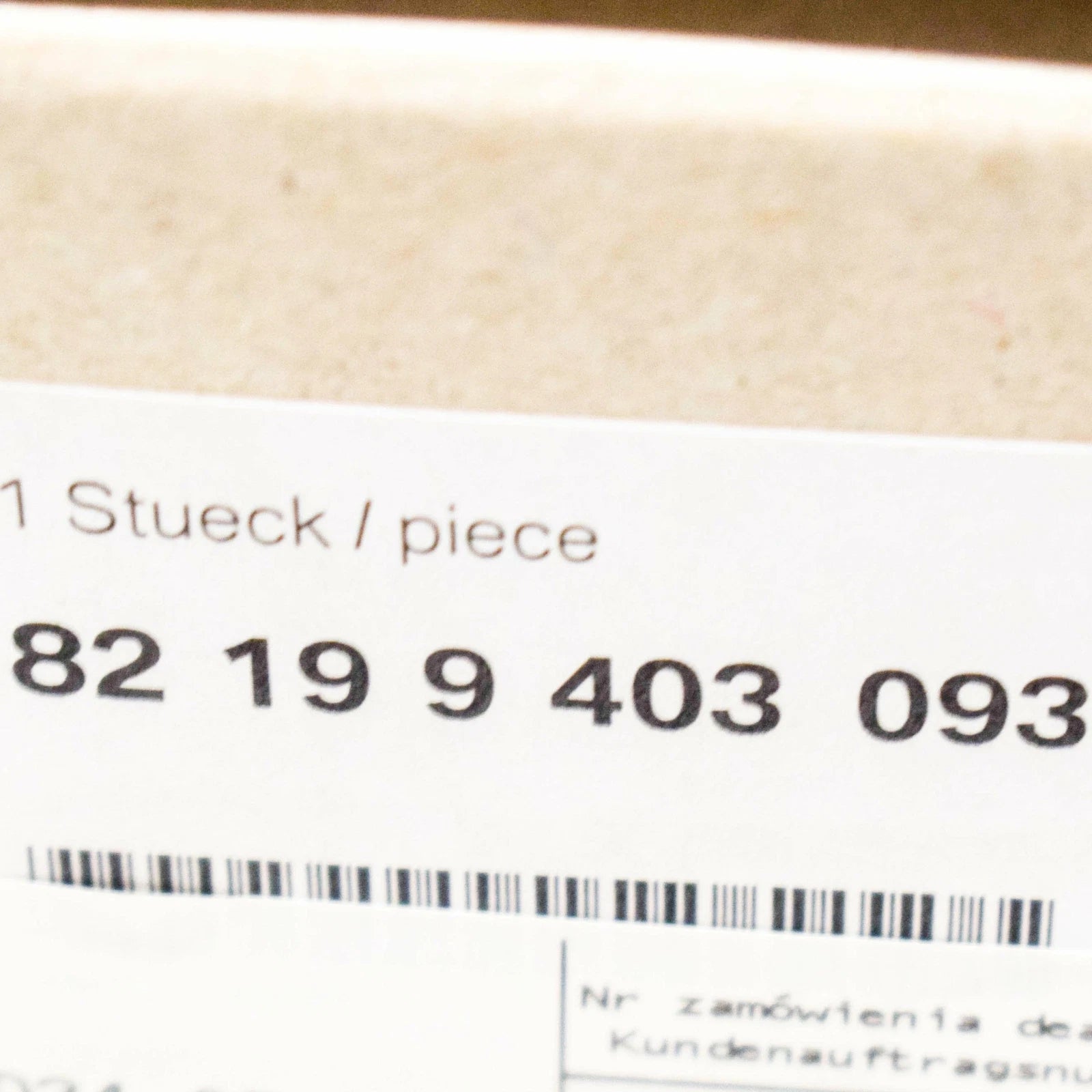 NEW BMW 3 SERIES E36 FRONT LEFT LIGHT WHITE TURN INDICATOR 82199403093