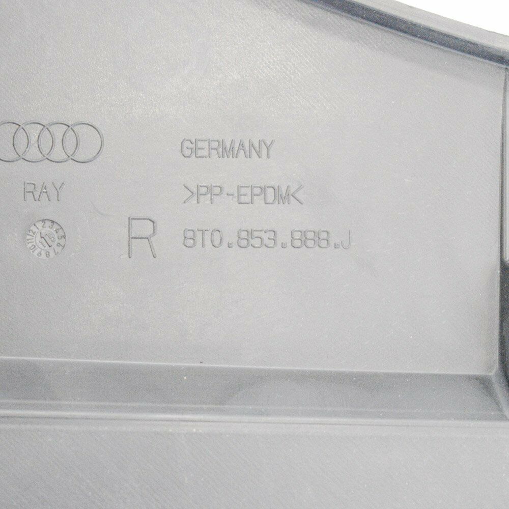 NEW AUDI A5 RS5 FRONT RIGHT WHEEL SPOILER 8T0853888J 2016 ORIGINAL