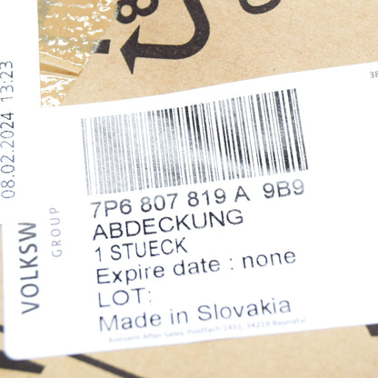 NEW VW TOUAREG 7L FRONT BUMPER LEFT SIDE TRIM 7P6807819A9B9 ORIGINAL