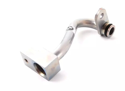 NEW BMW 6 CABRIO E64 ENGINE OIL COOLER RETURN PIPE 17227558467 7558467 ORIGINAL