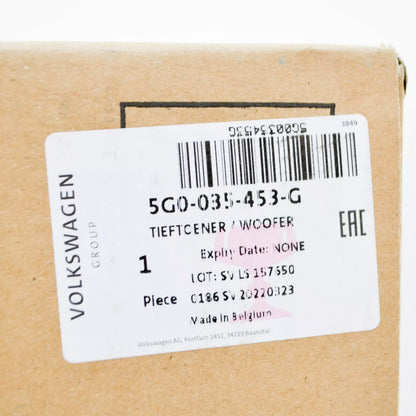 NEW VW GOLF VII 5G MK7 REAR LEFT DOOR BASS LOUDSPEAKER 5G0035453G