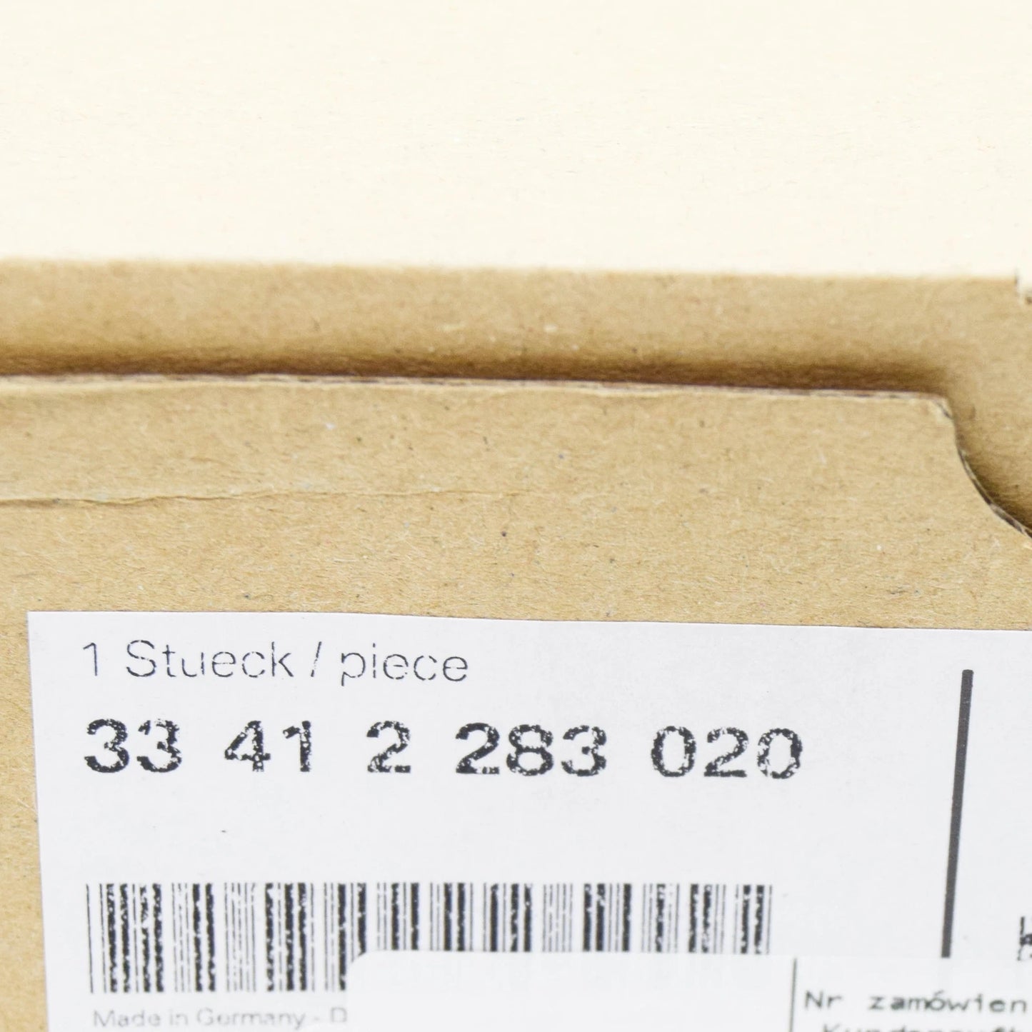 NEW BMW 3 E90 REAR WHEEL HUB 2283020 33412283020 ORIGINAL