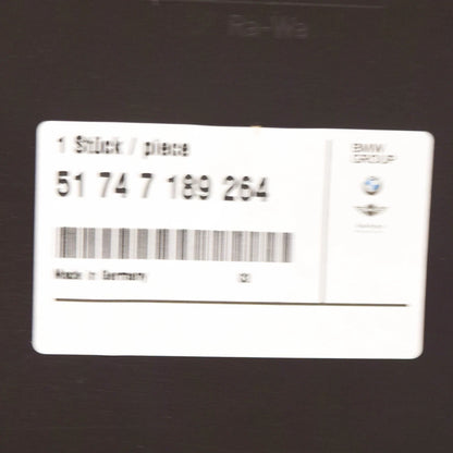 NEW BMW 1 E81 M BOTTOM AIR DUCT 51747189264 7189264 ORIGINAL