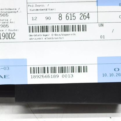 NEW BMW 1 F21 ELECTRONIC BOX DEVICE HOLDER 12908615264 ORIGINAL