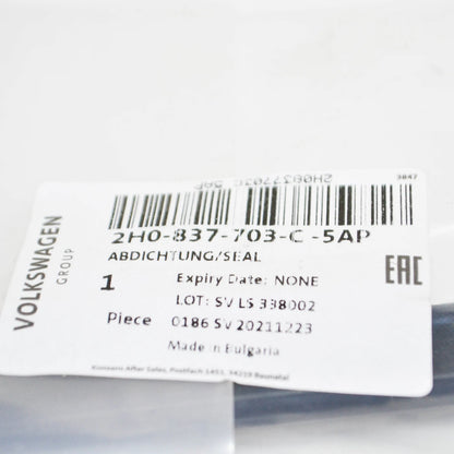 NEW VW AMAROK 2H FRONT LEFT OUTER WINDOW APERTURE SEAL 2H0837703C5AP