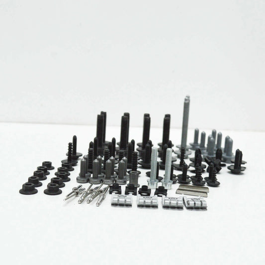 NEW AUDI Q8 FRONT BUMPER COVER HARDWARE KIT 4M8098623