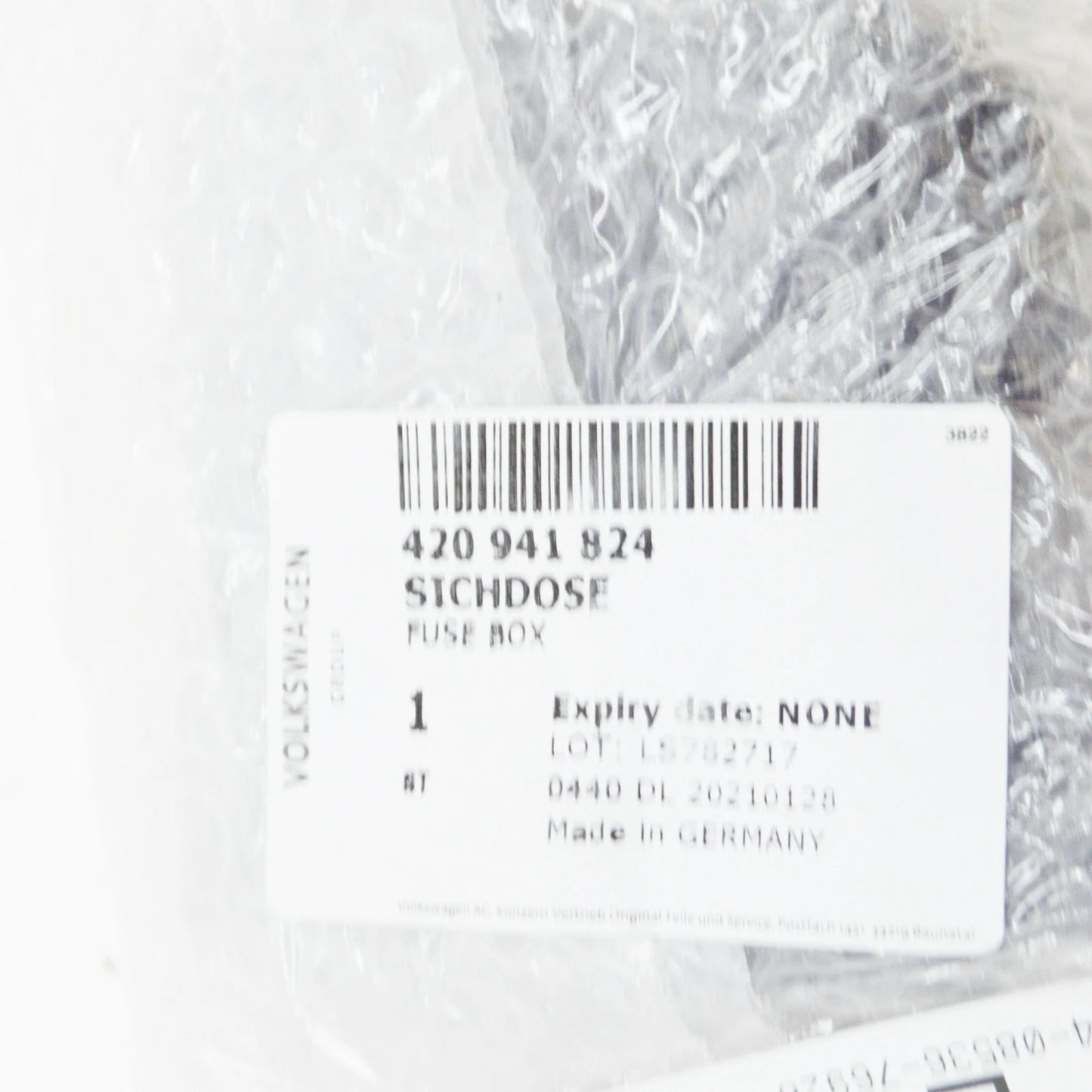 NEW AUDI R8 42 FUSE HOLDER BOX 420941824