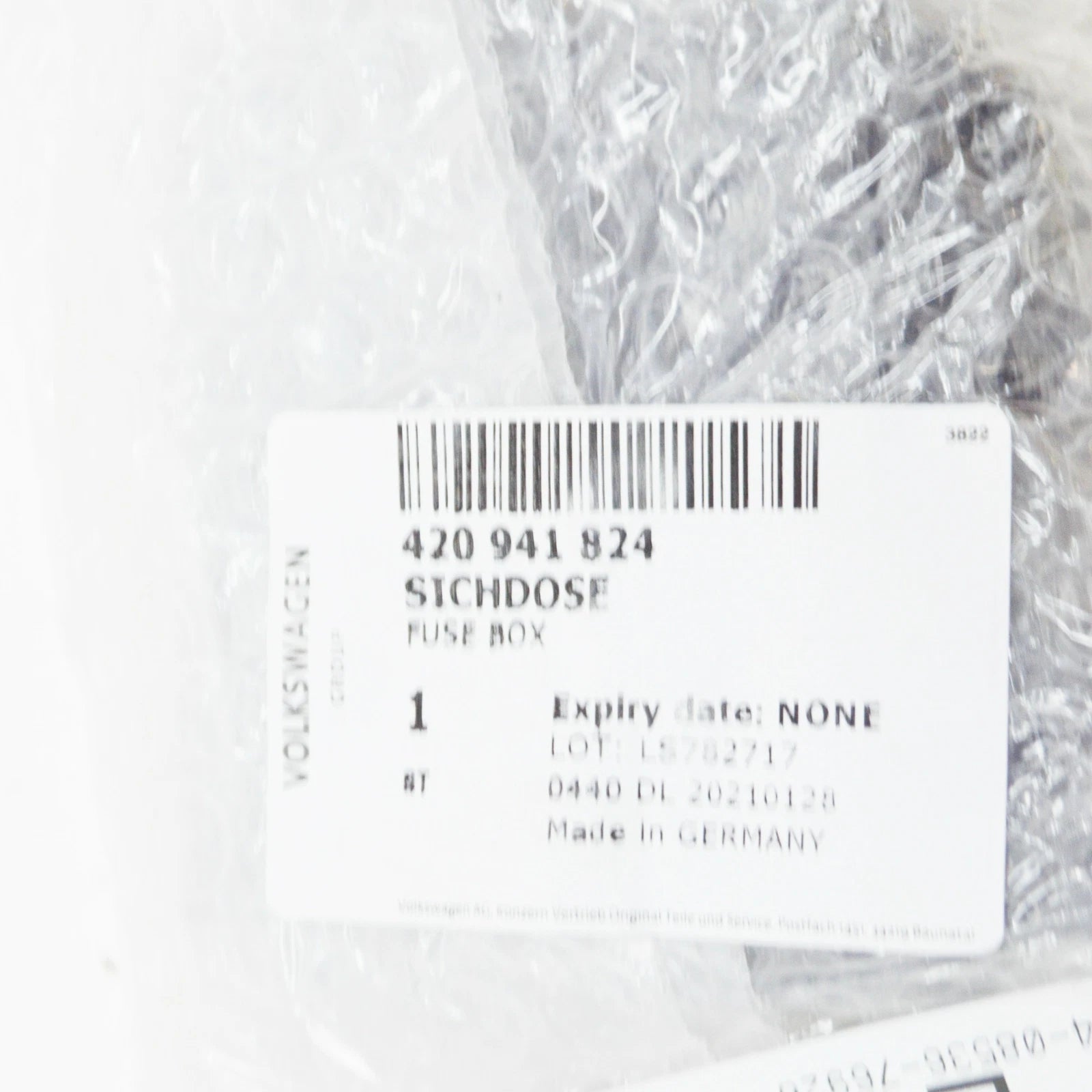 NEW AUDI R8 42 FUSE HOLDER BOX 420941824