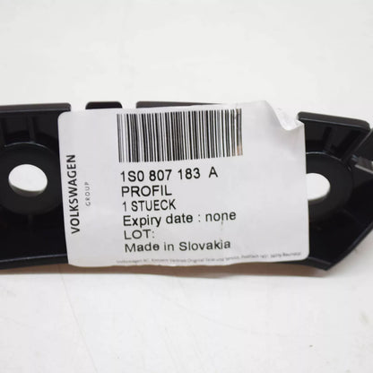 NEW VOLKSWAGEN UP FRONT LEFT BUMPER GUIDE PROFILE 1S0807183A ORIGINAL