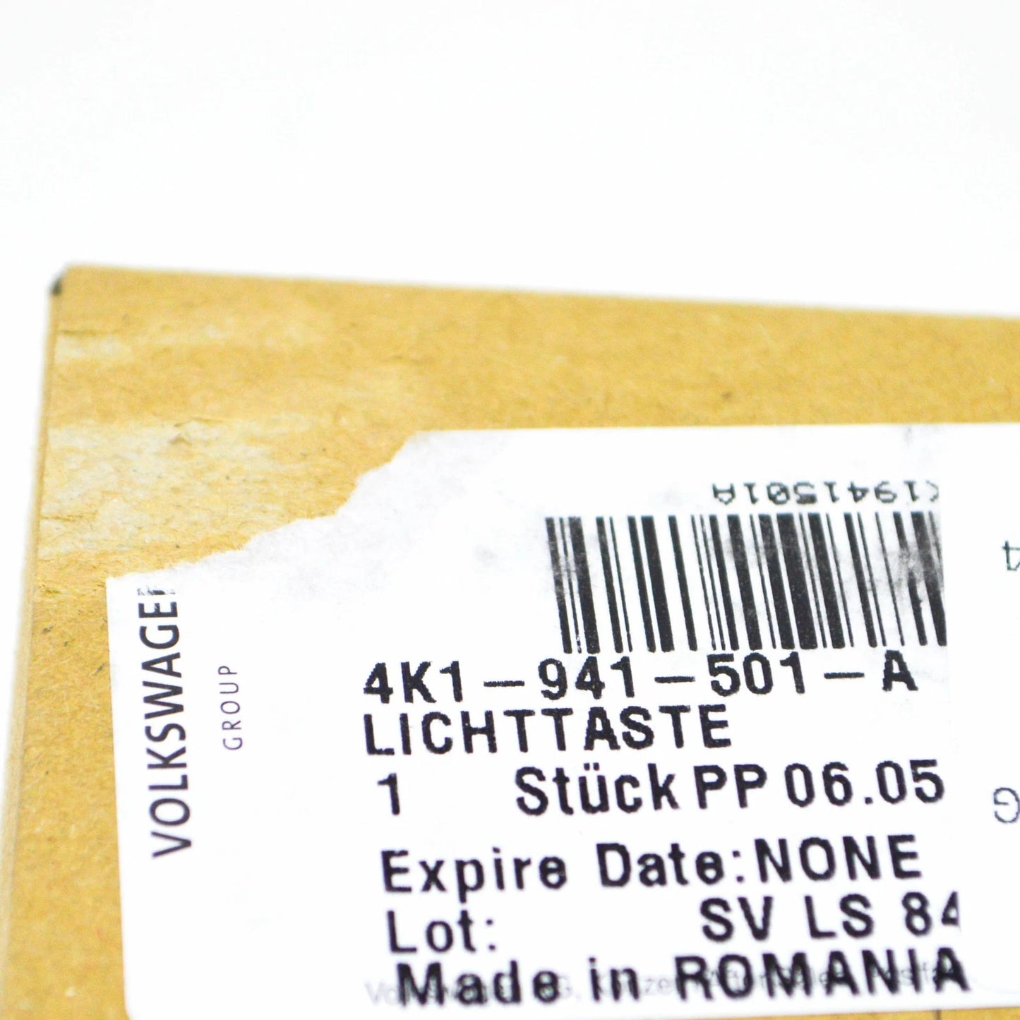 NEW AUDI A7 4K8 FRONT HEADLIGHT SWITCH CONTROL UNIT LHD 4K1941501A ORIGINAL