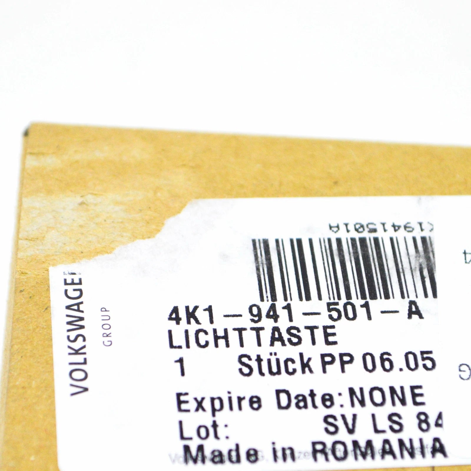 NEW AUDI A7 4K8 FRONT HEADLIGHT SWITCH CONTROL UNIT LHD 4K1941501A ORIGINAL