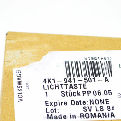 NEW AUDI A7 4K8 FRONT HEADLIGHT SWITCH CONTROL UNIT LHD 4K1941501A ORIGINAL