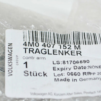 NEW AUDI A8 4N FRONT RIGHT LOWER WISHBONE CONTROL ARM 4M0407152M ORIGINAL