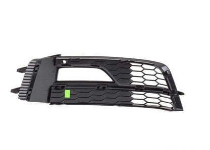 NEW AUDI A4 S4 13-16 S-LINE BUMPER LIGHT GRILL LEFT SATIN BLACK 8K0807681Q