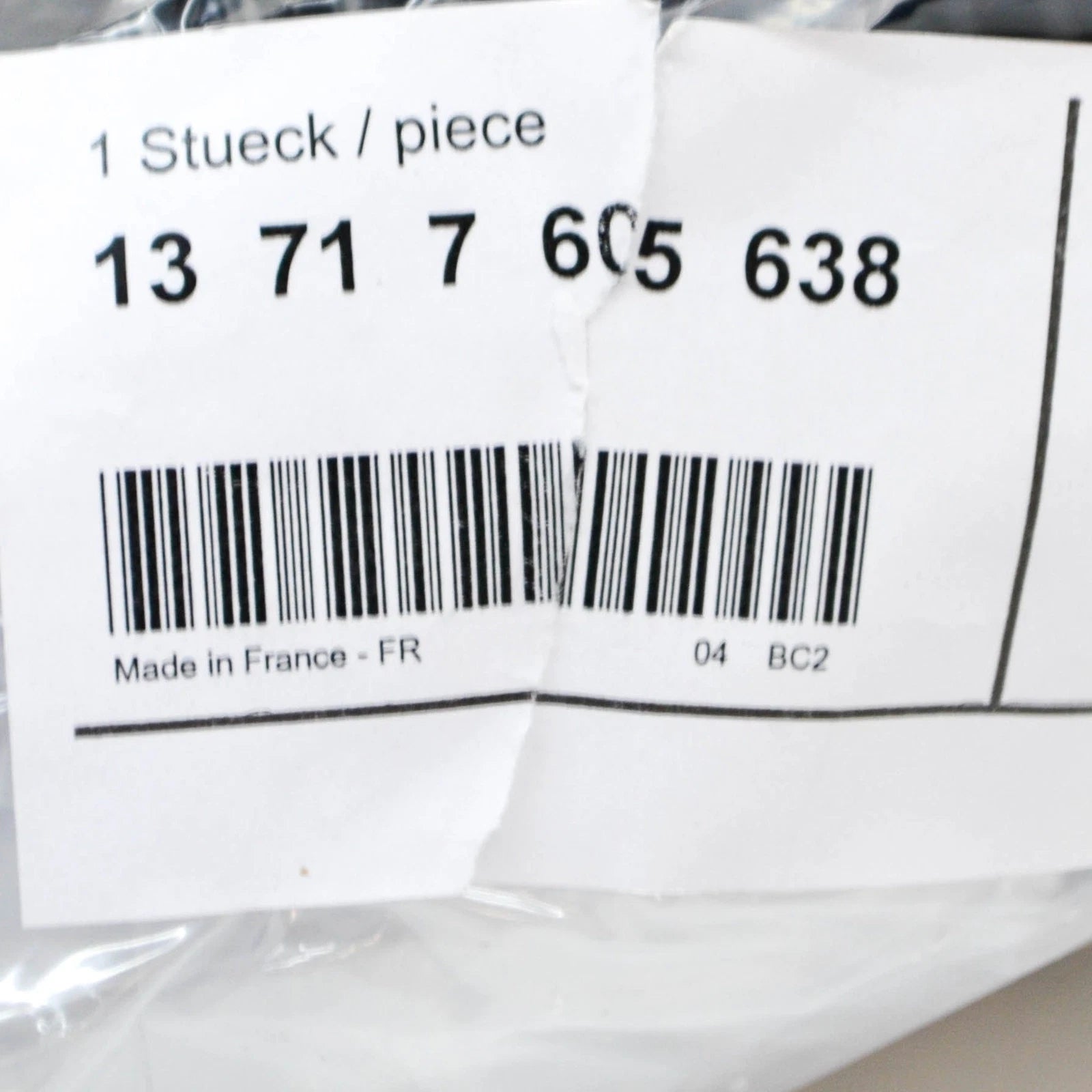 NEW BMW 1 F20 2.0 PETROL AIR INTAKE PIPE HOSE 13717605638 ORIGINAL