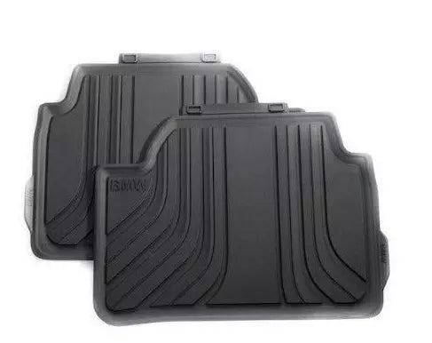NEW BMW SERIES 1 F20 RUBBER FLOOR MATS ALL WEATHER REAR SET 2210210